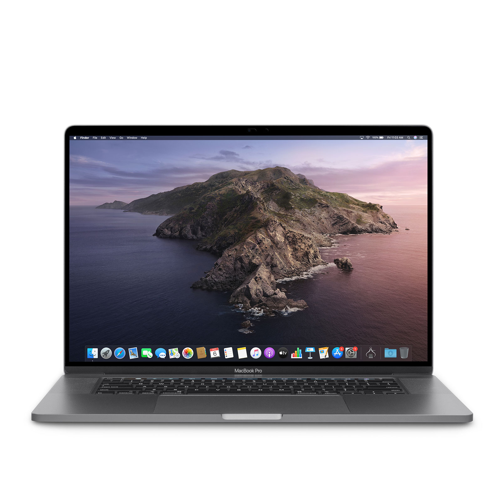 Folia matowa Moshi iVisor AG MacBook Pro 16 , czarna ramka.